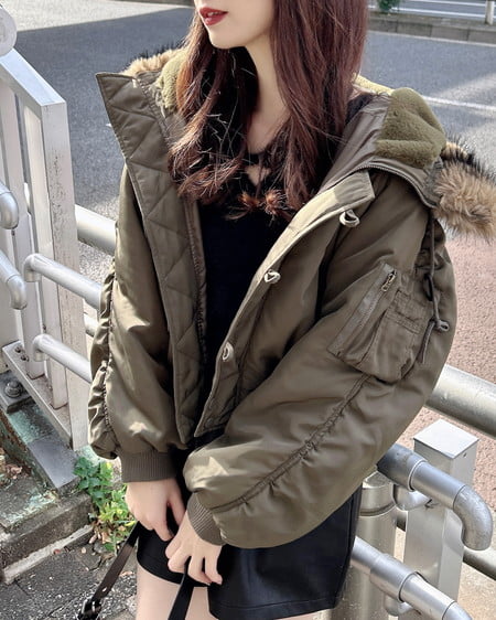 INGNI(イング) フェザークロスニット クロ