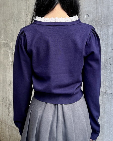 INGNI(イング) レースボウタイニット コン