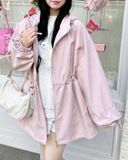 INGNI(イング) 装飾リボン付ねこスウェットトップス オートミール