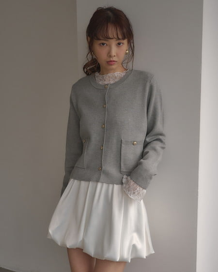 INGNI(イング) サテンバルーンスカパン オフホワイト