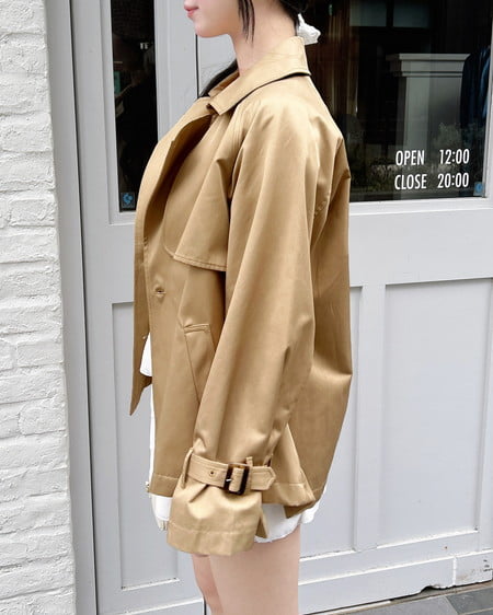 INGNI(イング) ミドル丈トレンチコート ベージュ