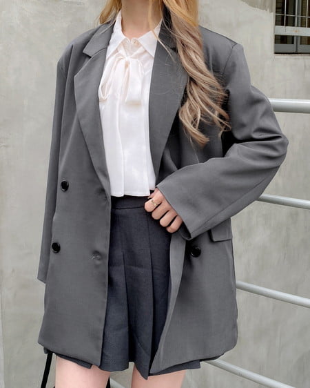 INGNI(イング) シアーボウタイブラウス オフホワイト