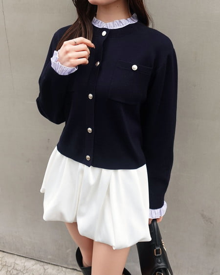 INGNI(イング) サテンバルーンスカパン オフホワイト