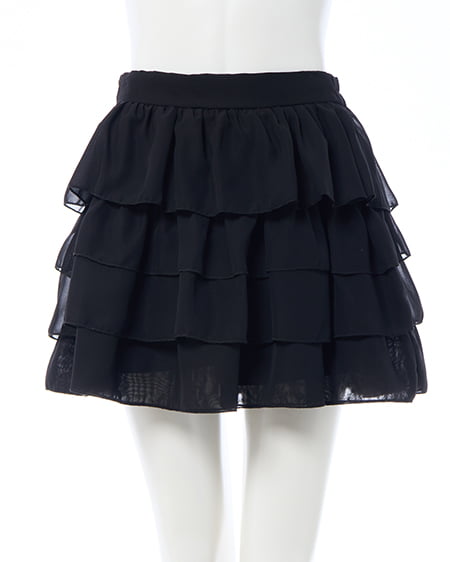 シアーフリルミニスカパン/A