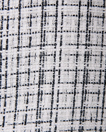 INGNI(イング) バックリボンツイードフレアスカパン オフ/ツイード