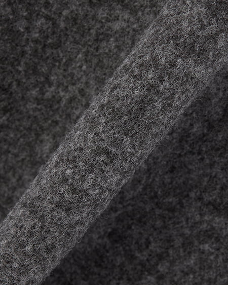 INGNI(イング) エコファー取り外しケープライクコート グレー/モク