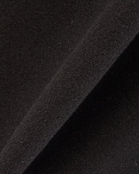 INGNI(イング) エコファー取り外しケープライクコート クロ