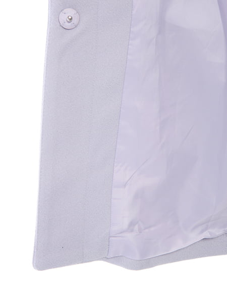 INGNI(イング) エコファー取り外し4Wayドーリーコート グレー