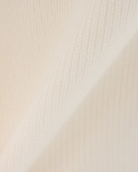 INGNI(イング) 2Wayエコファーオフショルニット アイボリー