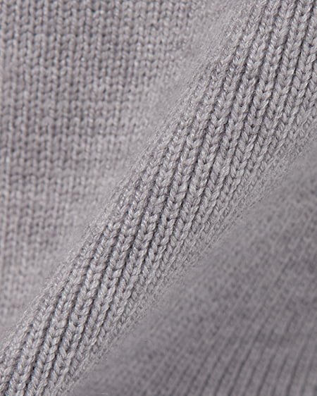 INGNI(イング) 2Wayエコファーオフショルニット グレー