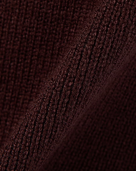 INGNI(イング) 2Wayエコファーオフショルニット ブラウン