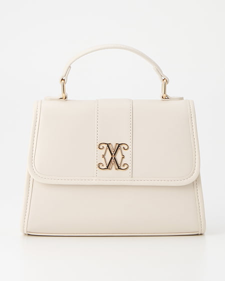 エンブレム付ショルダーバッグ