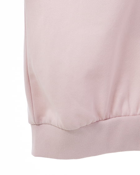 INGNI(イング) 装飾リボン付ねこスウェットトップス ライトピンク