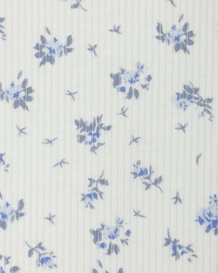 INGNI(イング) レースレイヤード風リボン付き半袖リブトップス オフホワイト/ハナ