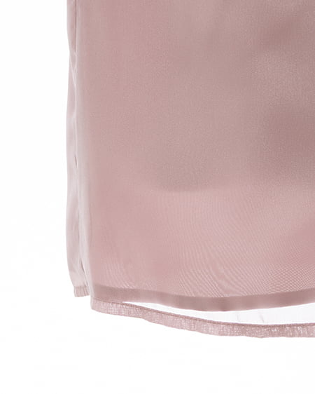 INGNI(イング) シアーボウタイブラウス ピンク