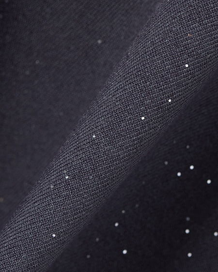 INGNI(イング) バックリボンラメフレアスカパン グレー