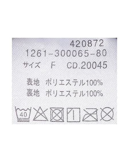 INGNI(イング) バックリボンラメフレアスカパン グレー