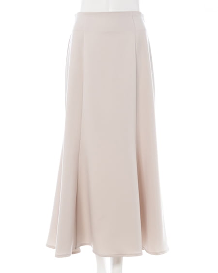 INGNI(イング) バックリボンマーメイドスカート ライトベージュ