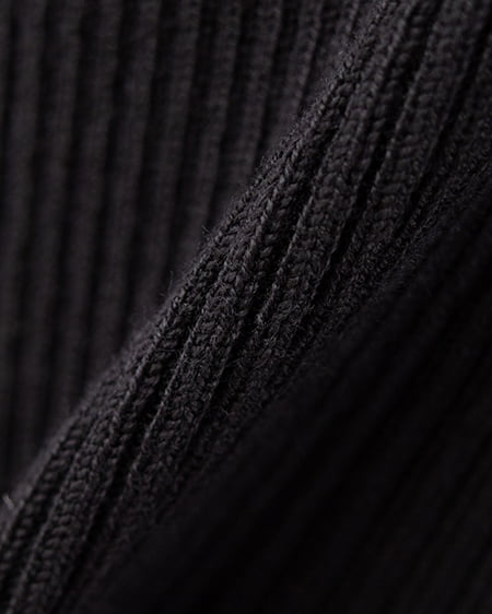 INGNI(イング) リボンオフショル半袖ニット クロ