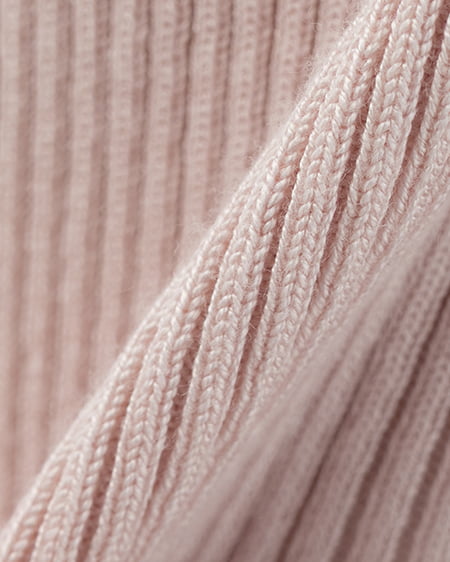 INGNI(イング) リボンオフショル半袖ニット ピンク