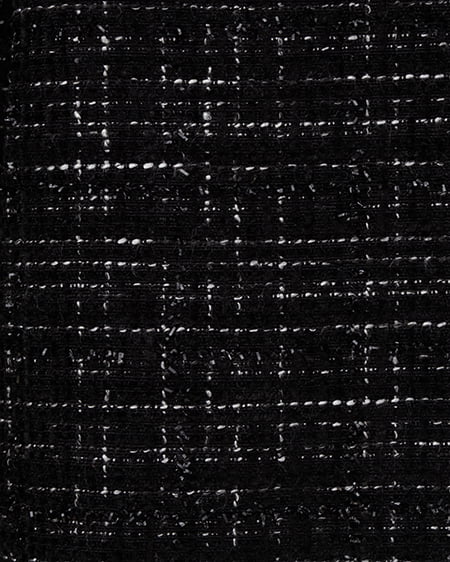 INGNI(イング) ツイードタックミニフレアスカート クロ/ツイード