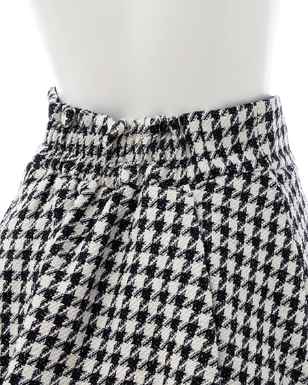 INGNI(イング) ツイードタックミニフレアスカート チドリ