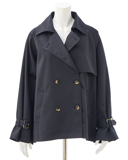 INGNI(イング) ミドル丈トレンチコート コン