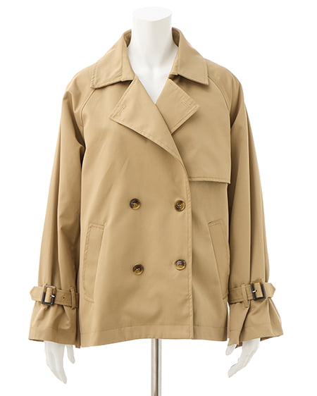 INGNI(イング) ミドル丈トレンチコート ベージュ