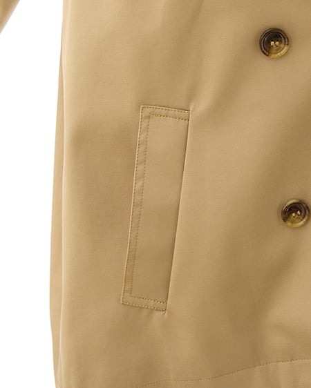 INGNI(イング) ミドル丈トレンチコート ベージュ