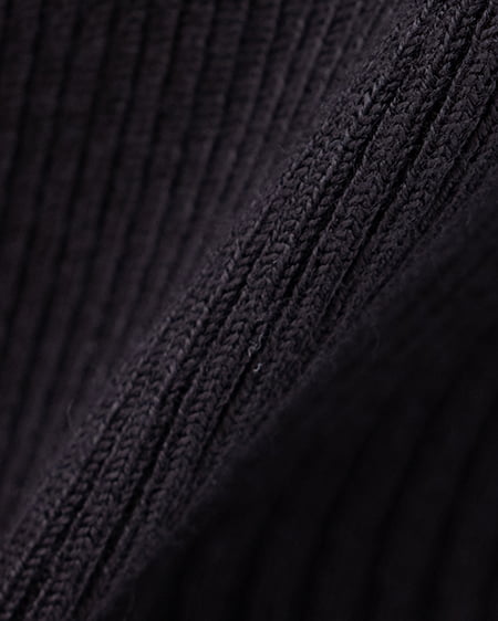 INGNI(イング) ブローチ付オフショルニット クロ