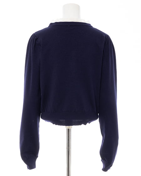 INGNI(イング) レースボウタイニット コン