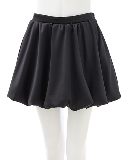 INGNI(イング) サテンバルーンスカパン クロ