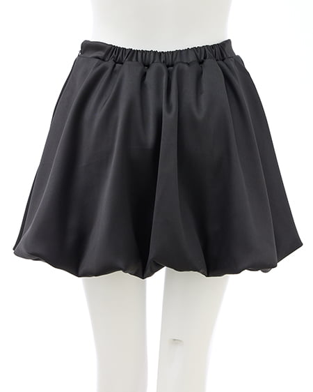 INGNI(イング) サテンバルーンスカパン クロ