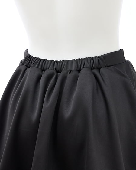 INGNI(イング) サテンバルーンスカパン クロ