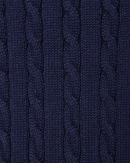 INGNI(イング) 胸刺繍金ボタンケーブルニットカーディガン コン