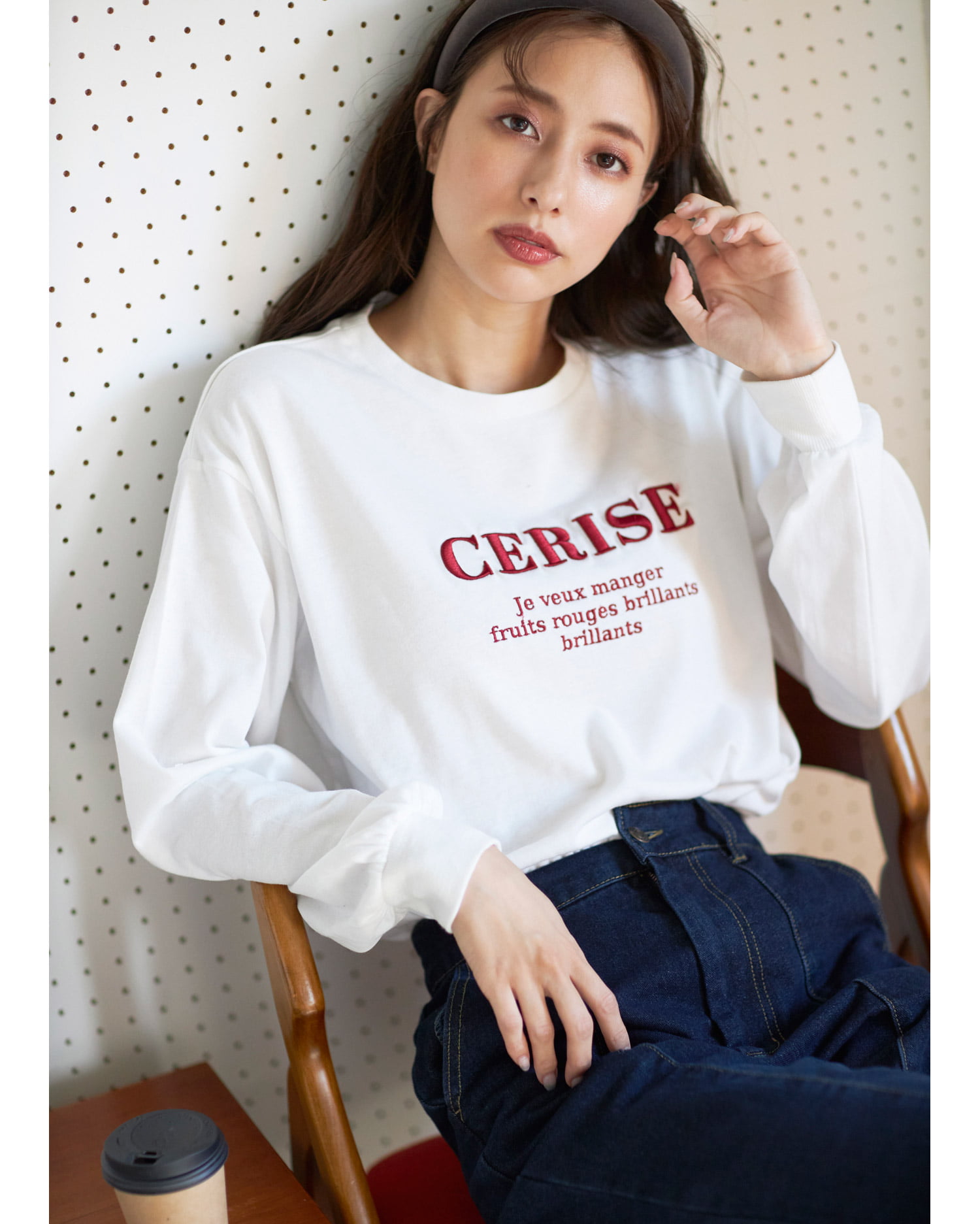 ふくれ刺繍ロゴロングtシャツ Ingni イング 公式通販 Ingni Store