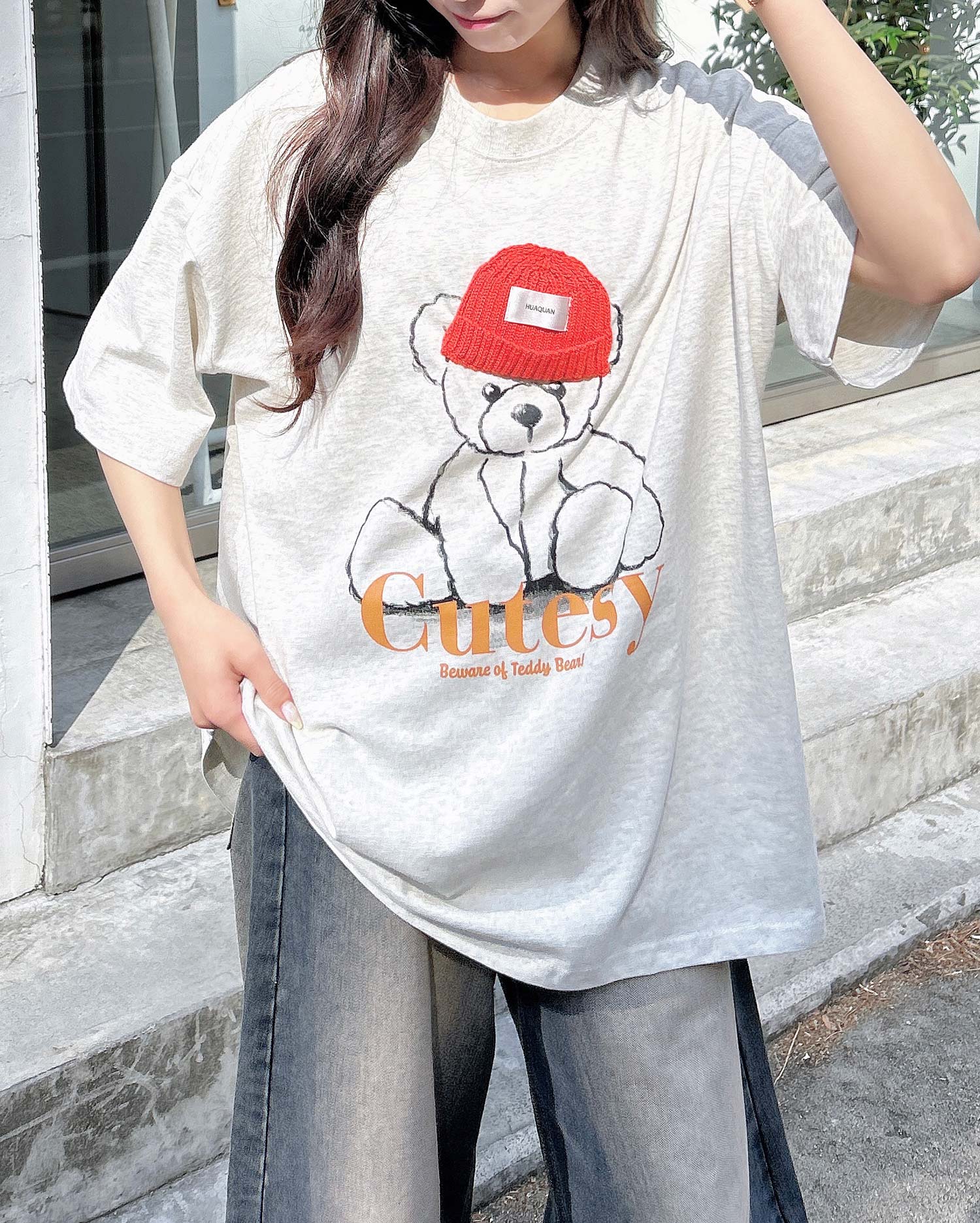 BearモチーフTシャツ