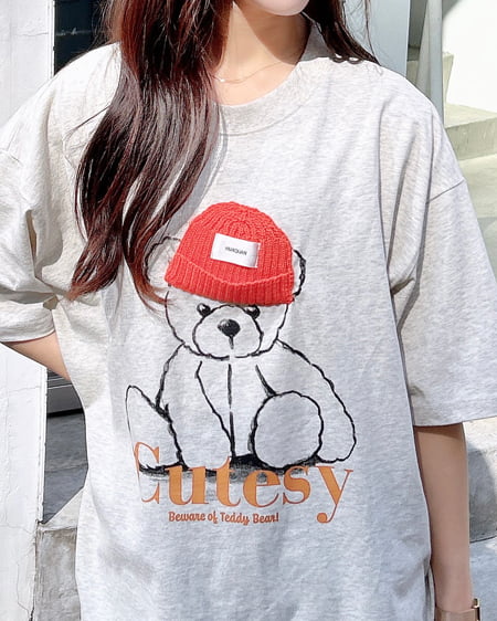 INGNI（イング） BearモチーフTシャツ ｵｰﾄﾐｰﾙ