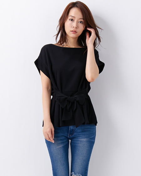 リボンカットソー／TOPS｜INGNI(イング) 公式通販｜INGNI STORE