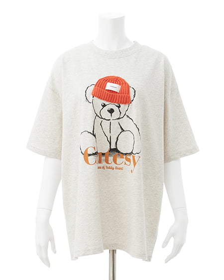 INGNI（イング） BearモチーフTシャツ ｵｰﾄﾐｰﾙ