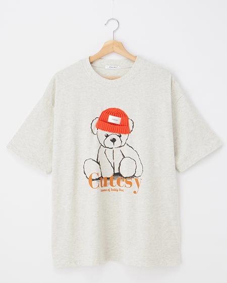 【WEB限定】BearモチーフTシャツ